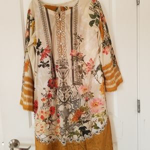 Pakistani dress three piece